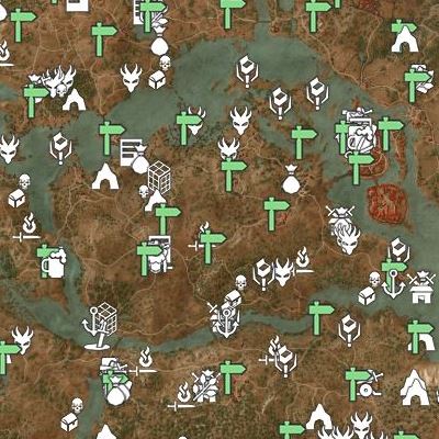 29 Witcher 3 Interactive Map Velen - Maps Database Source